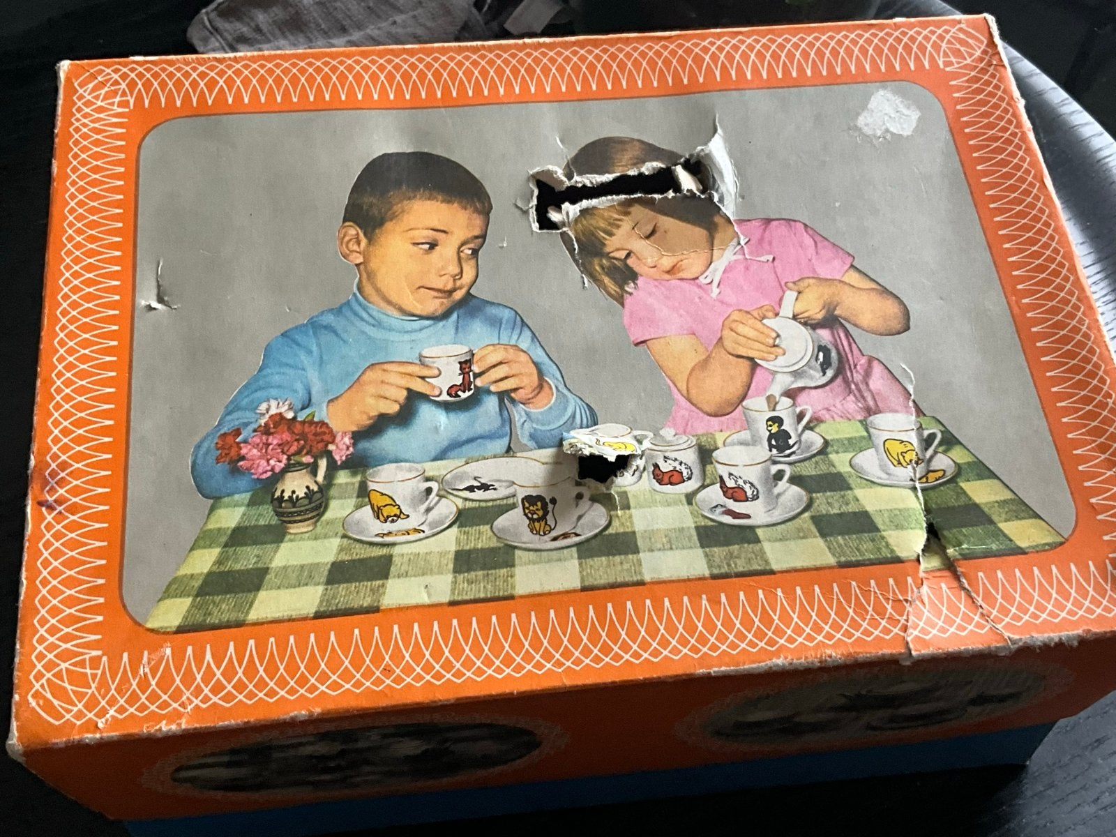 Vintage kinderservies Made in GDR, Antiek en Kunst, Ophalen