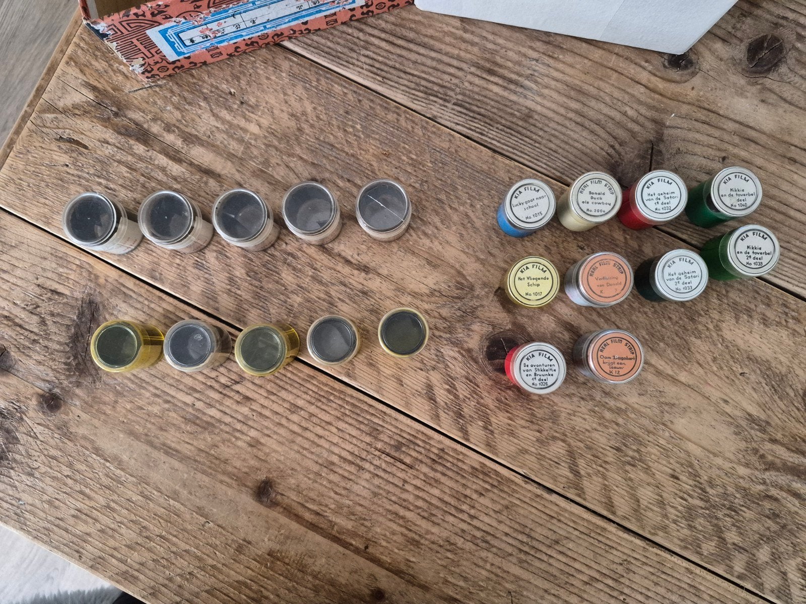 Vintage kleurenfilm  filmstrips (8mm), Ophalen of Verzenden, 8mm film