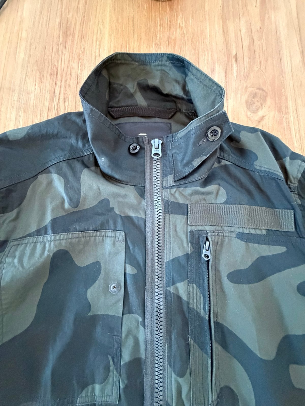 G-Star RAW Zomerjas Camouflage Leger Motief XL, Verzenden, Nieuw, Maat 56/58 (XL), Groen