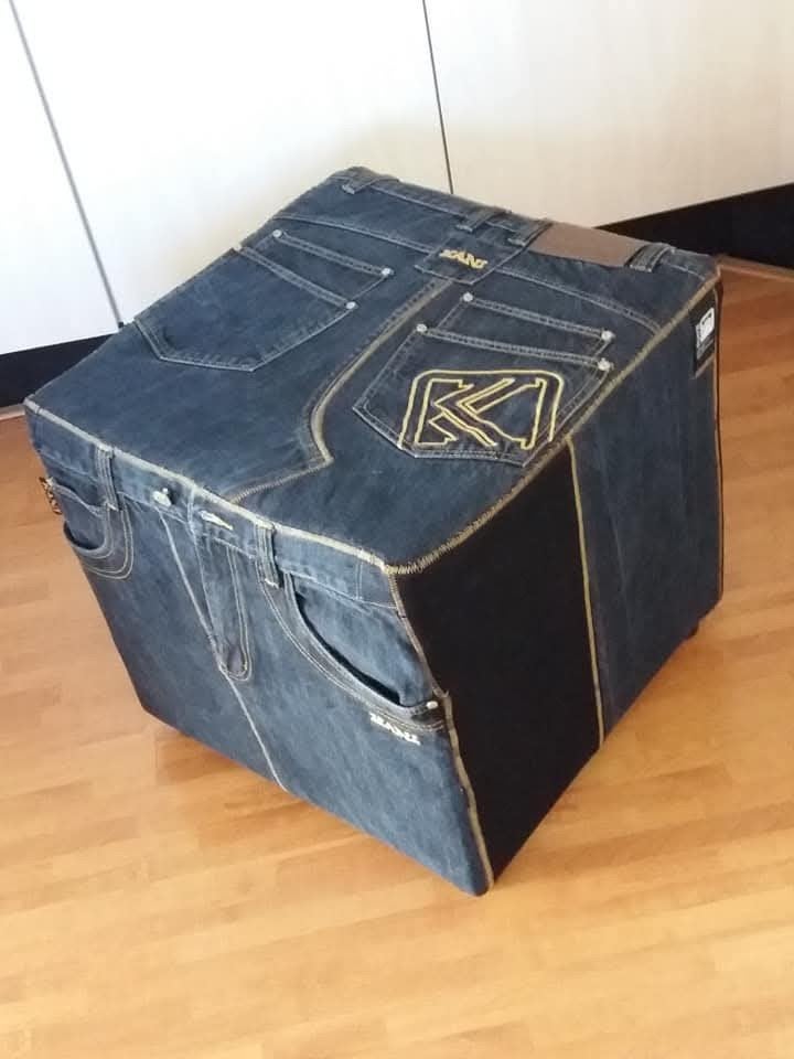 Hockers/poefen  van jeans, Ophalen of Verzenden