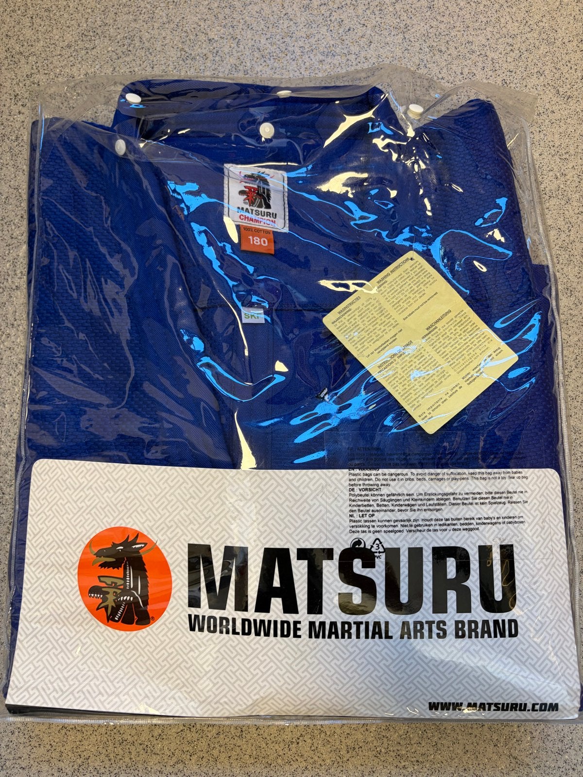 Nieuw Matsuru Champion Judo pak - Maat 180, Groter dan maat XL, Judo, Ophalen of Verzenden, Nieuw