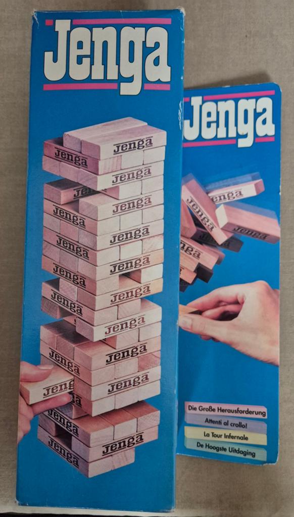 Jenga: Het klassieke stapelspel voor de hele familie, Vijf spelers of meer, Ophalen of Verzenden, Gebruikt, Hasbro