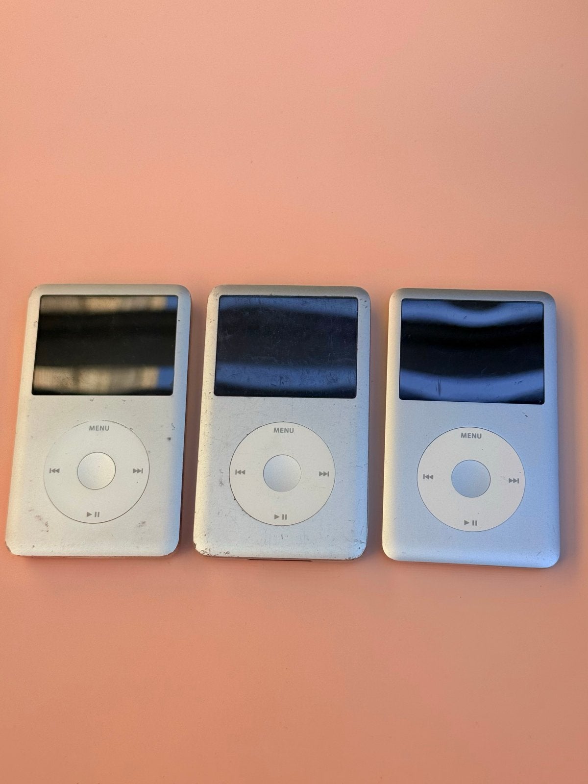 Apple iPod Classic Bundel 3x Defect, Audio, Tv en Foto, Mp3-spelers | Apple iPod, 40 GB en meer, Classic, Ophalen of Verzenden