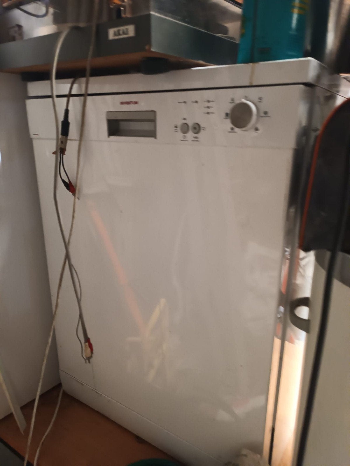 Witte Vrijstaande Vaatwasser - Gebruikt, Witgoed en Apparatuur, Vaatwasmachines, Ophalen
