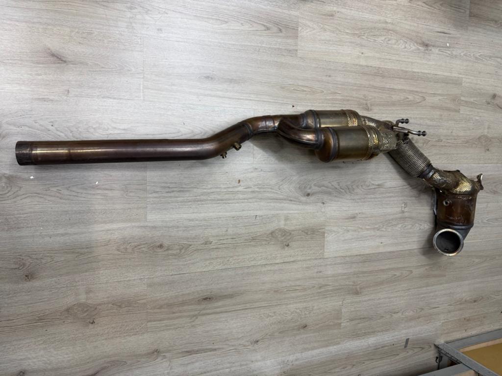Volkswagen Golf 8R downpipe, Auto-onderdelen, Uitlaatsystemen, Ophalen, Volkswagen
