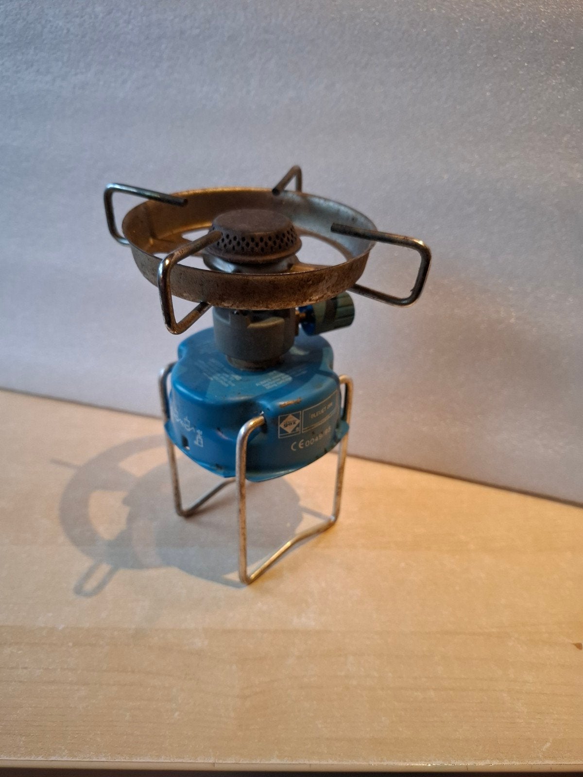 Bleuet 206 campinggas brander, Ophalen of Verzenden, Gebruikt