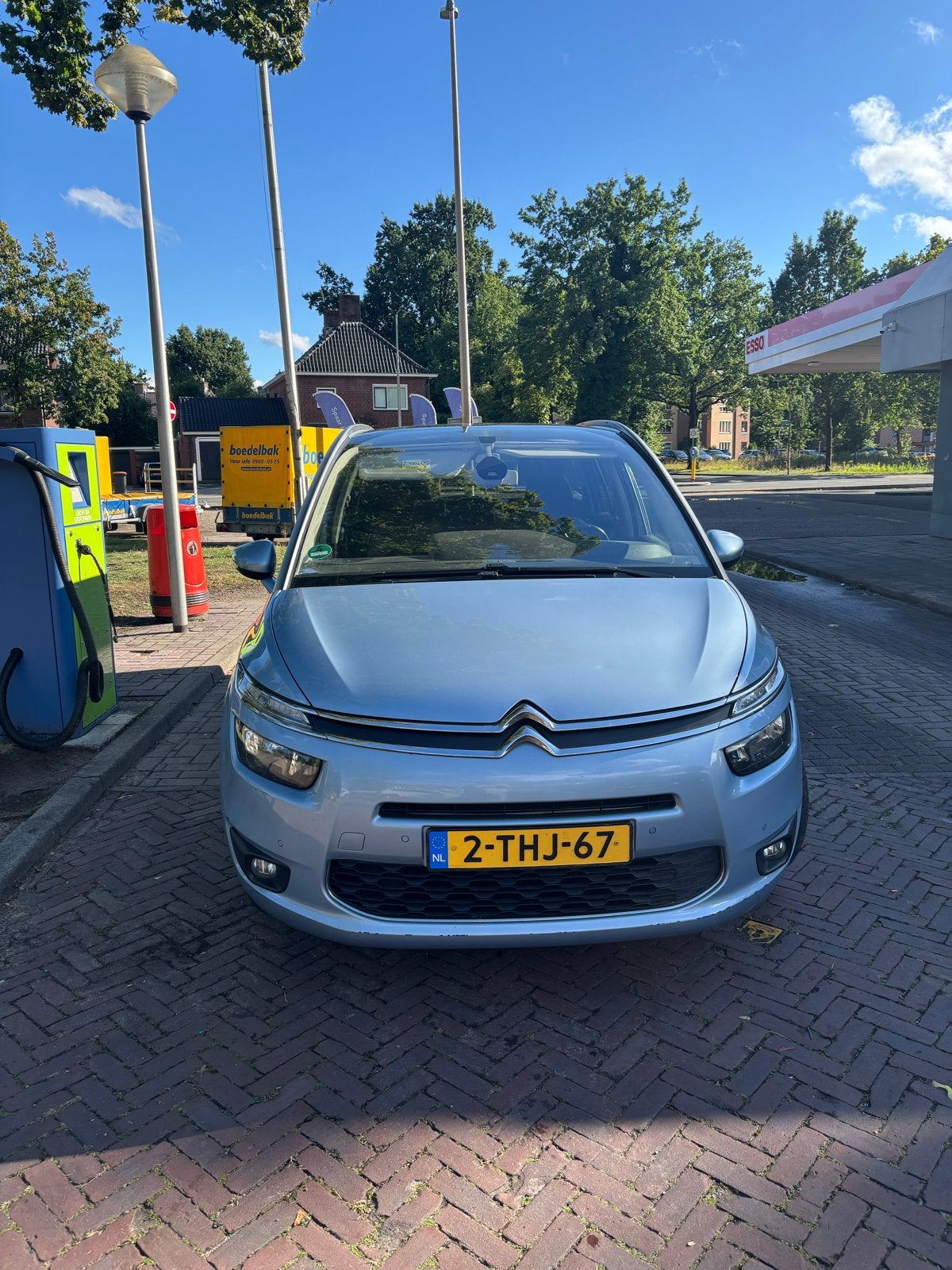 Citroën C4 (Grand) Picasso 1.6 E-hdi EGS 2014 Blauw, 1295 kg, 4 cilinders, Blauw, 7 stoelen