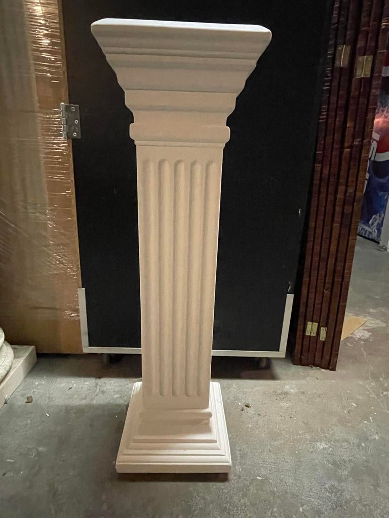Decoratief Gipsen Zuiltje - 85 cm Hoog, Ophalen, Gebruikt
