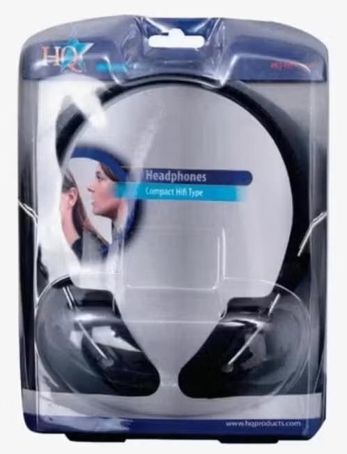 NIEUW! HQ136HF on-ear koptelefoon zwart €7,99, Ophalen of Verzenden, Nieuw, Overige merken