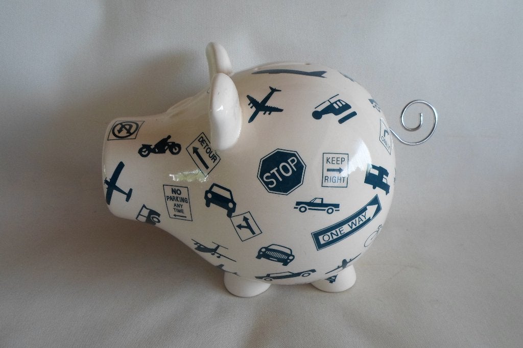 S&P Spaarvarken Oink!, Verzamelen, Spaarpotten, Ophalen of Verzenden, Zo goed als nieuw, Steen, Aardewerk of Keramiek, Dier