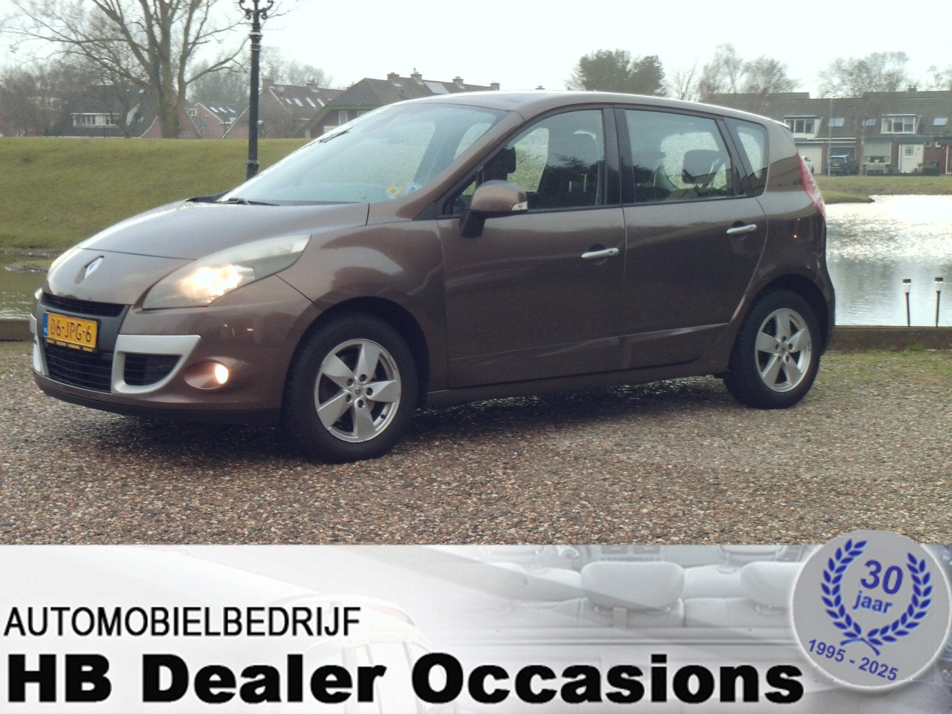 Renault Scénic 1.5 dCi Sélection Business Sport - Airco -, Auto's, Renault, Gebruikt, 4 cilinders, Bruin, Origineel Nederlands