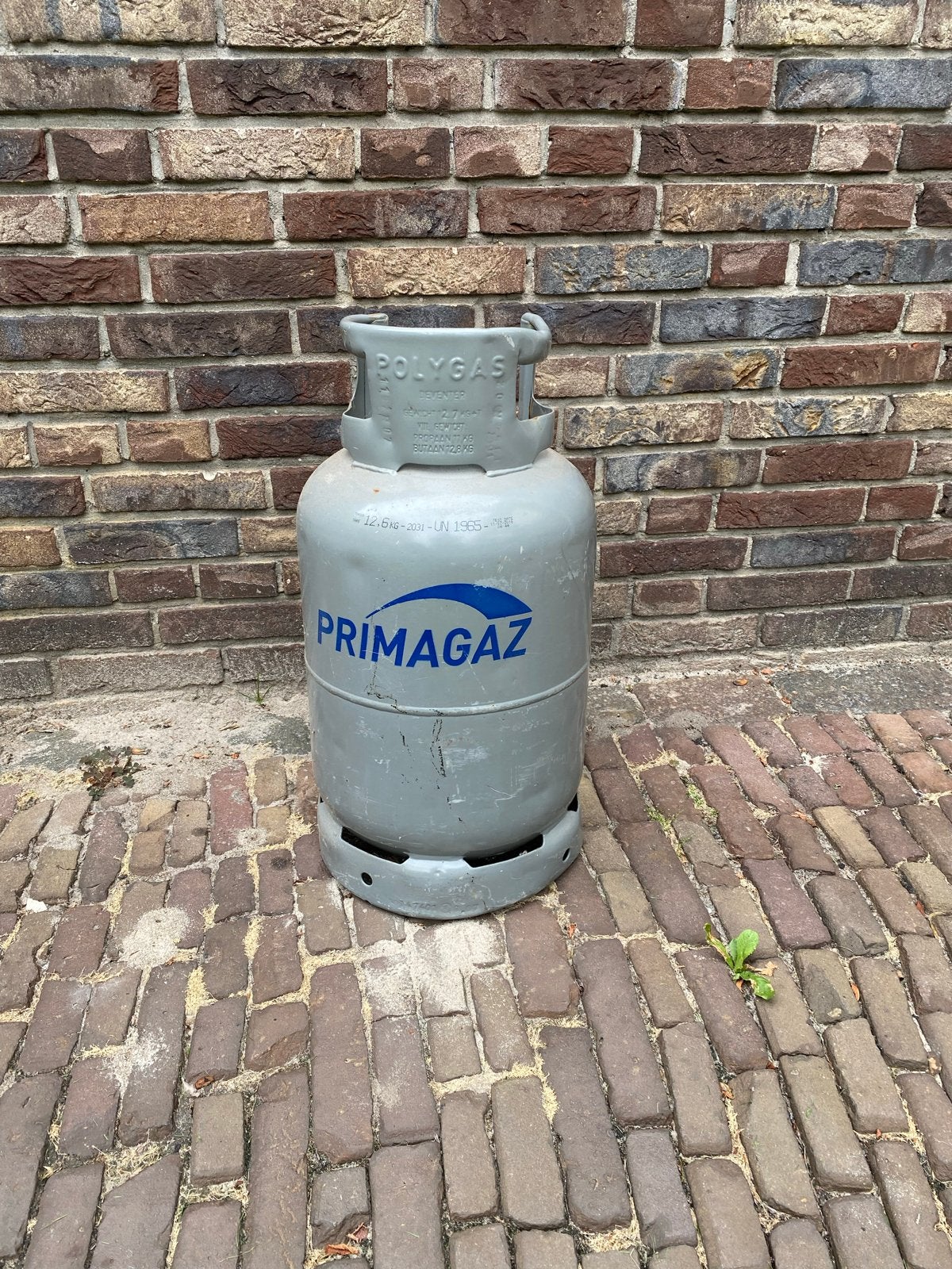Lege Primagaz gasfles, navulbaar, Ophalen of Verzenden, Gebruikt