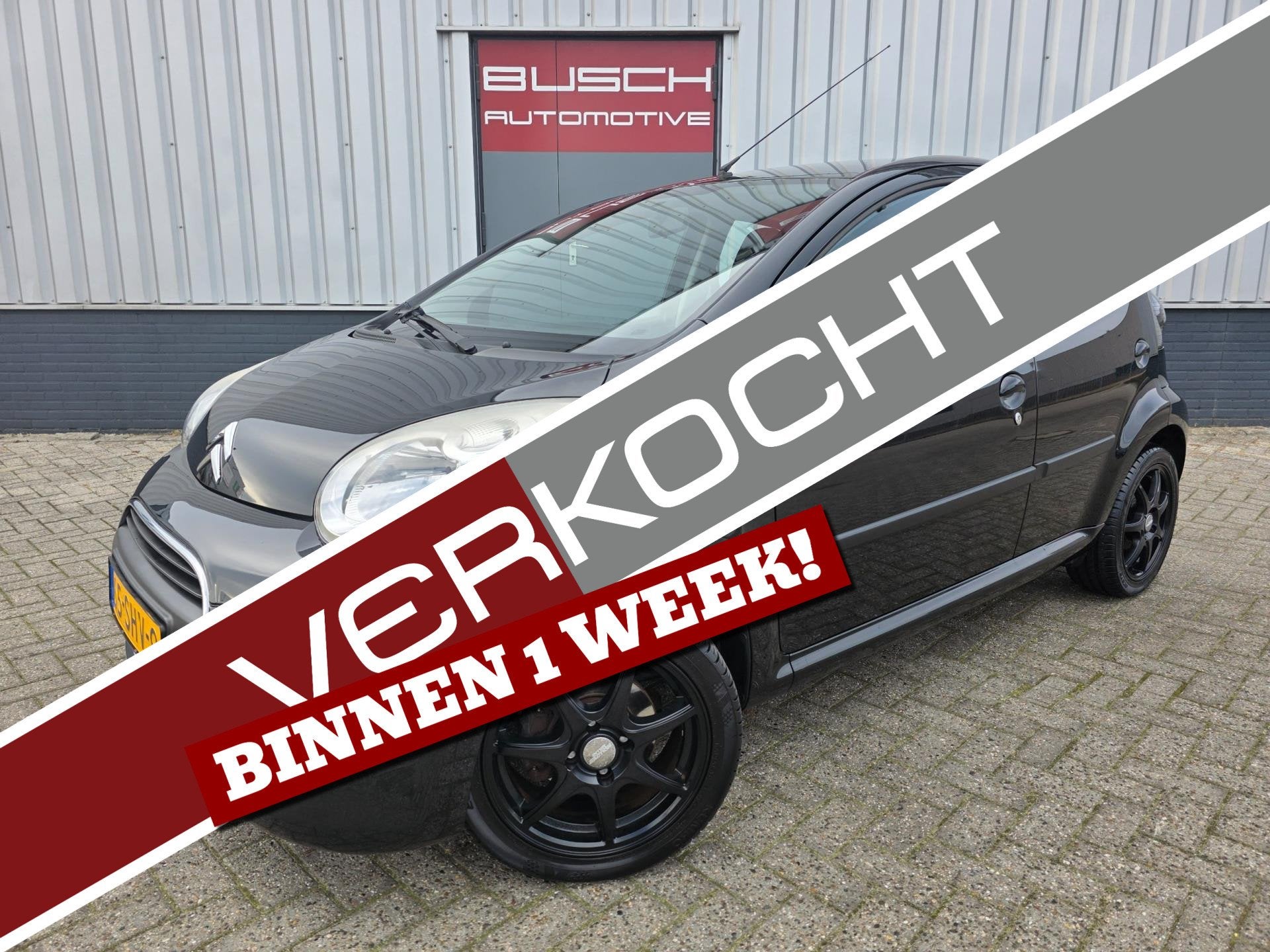 Citroen C1 1.0 12V 5 deurs Selection | AIRCO |, Voorwielaandrijving, Stof, Gebruikt, 4 stoelen