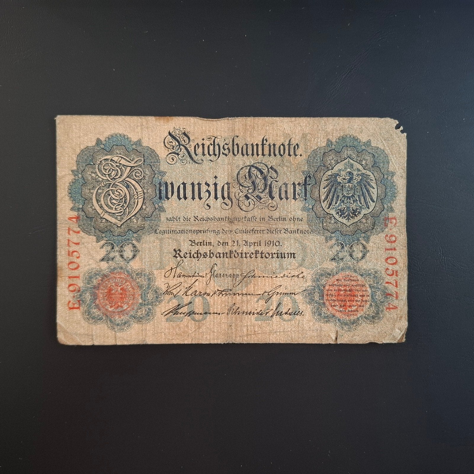 20 mark Duitsland #061, Verzenden, Duitsland, Los biljet
