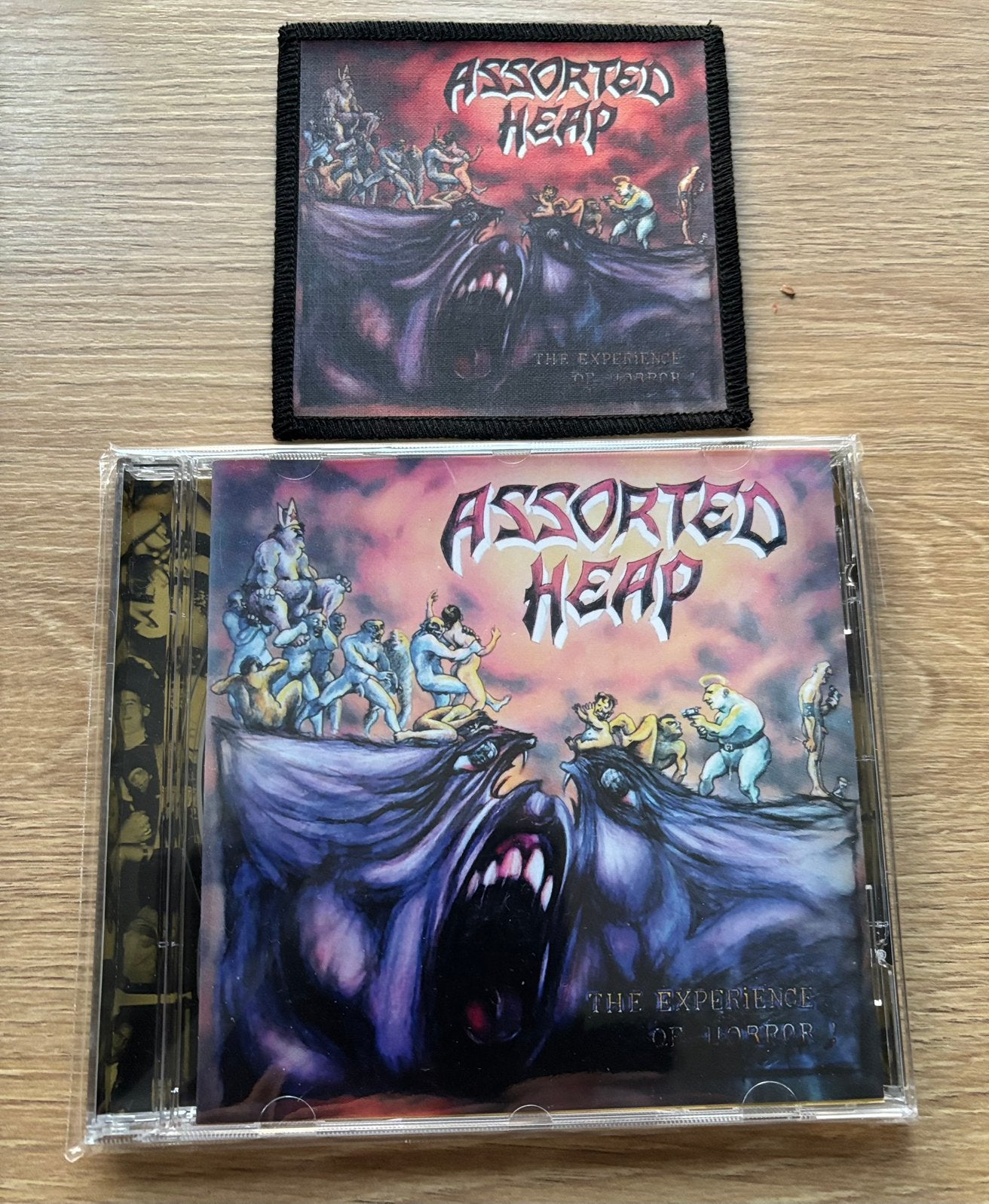 Assorted Heap - The Experience CD German Death Thrash 1991, Death metal, Ophalen of Verzenden, Nieuw in verpakking, Bonusmateriaal