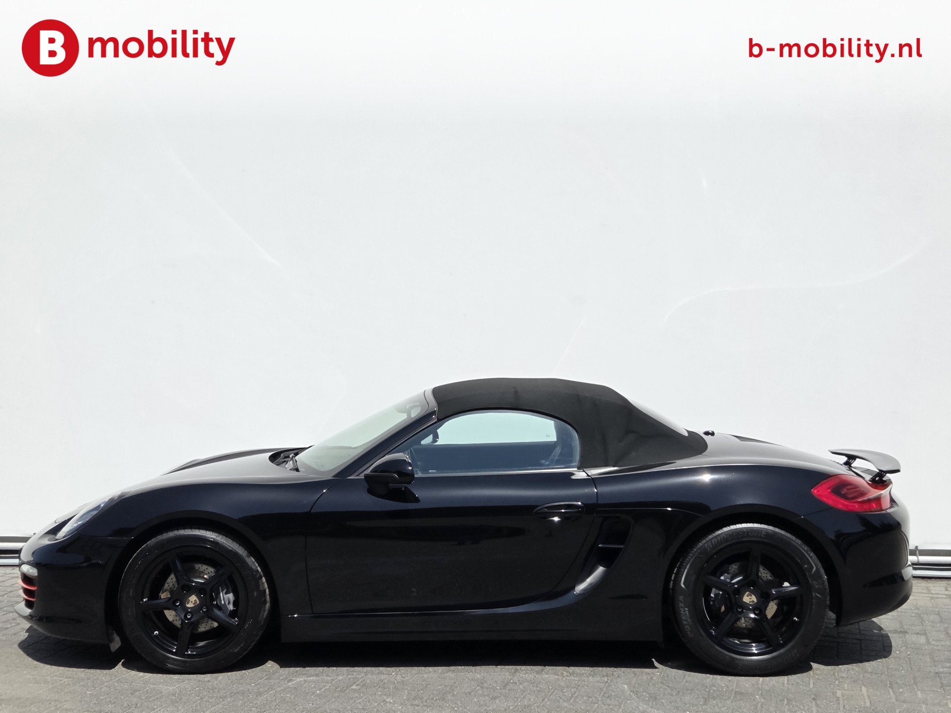 Porsche Boxster 981 2.7 6-Cilinder Leer Stoelverwaming/Venti, Auto's, Euro 5, Achterwielaandrijving, Gebruikt, Zwart