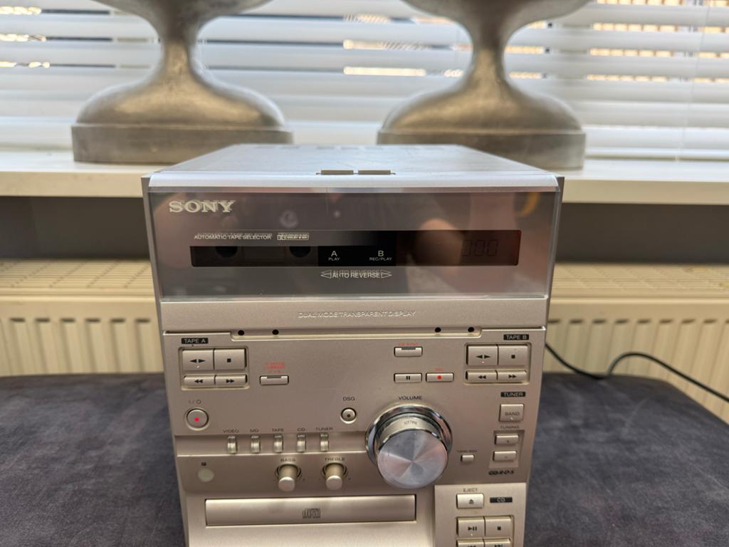 Sony CMT-CP2WA Micro HiFi Component System - Geen afstandsbe, Gebruikt, Cassettedeck, Ophalen of Verzenden, Microset