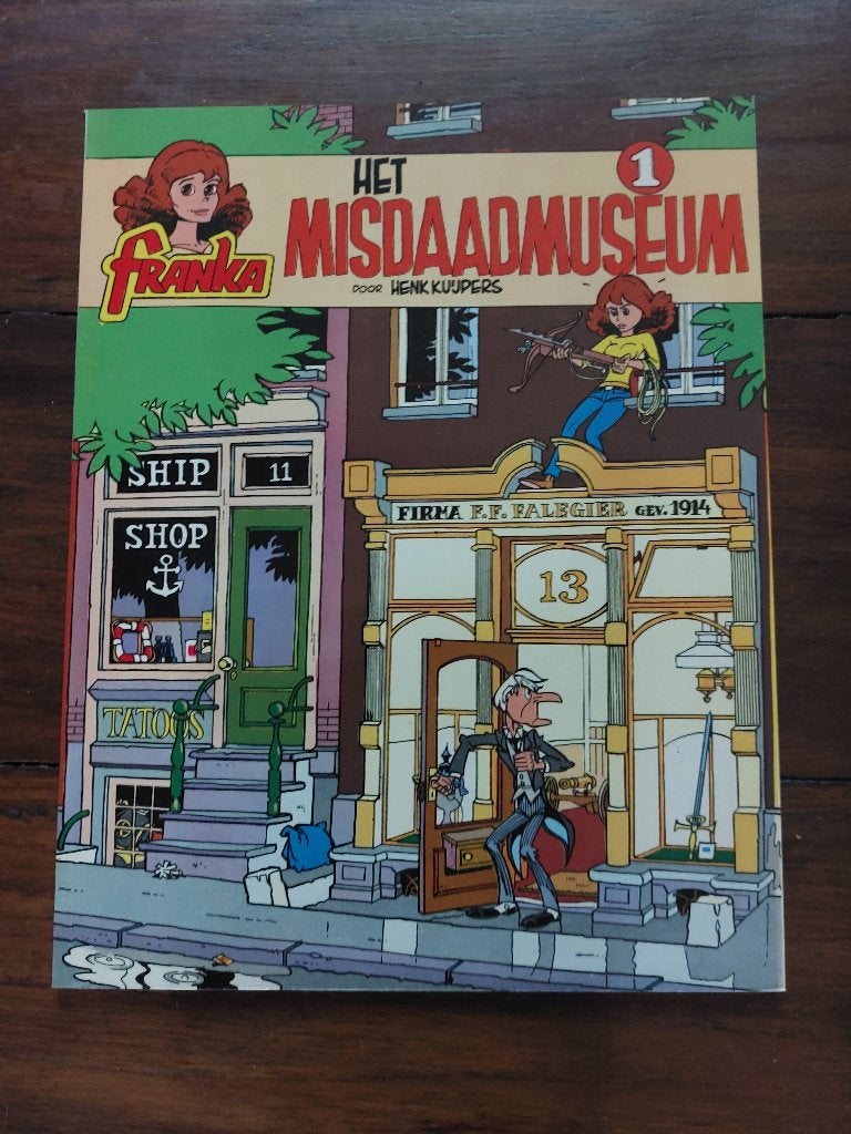 Franka. 8x softcover, 6x 1e druk, Boeken, Meerdere stripboeken, Ophalen of Verzenden, Nieuw