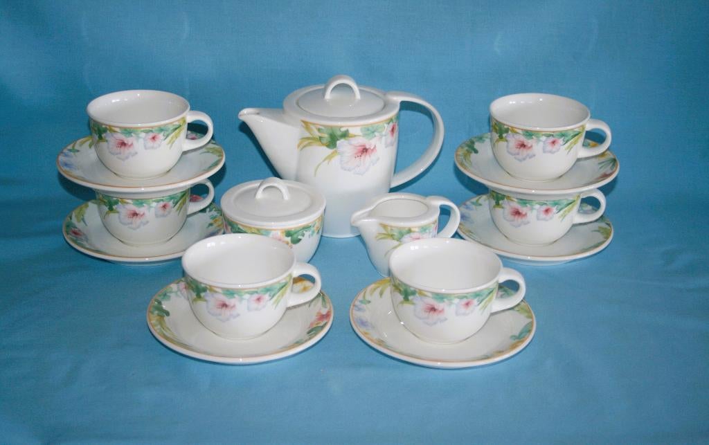 Villeroy & Boch " Exotica " Thee Servies - NIEUW, Villeroy & Boch, Nieuw, Ophalen of Verzenden, 2de Hands