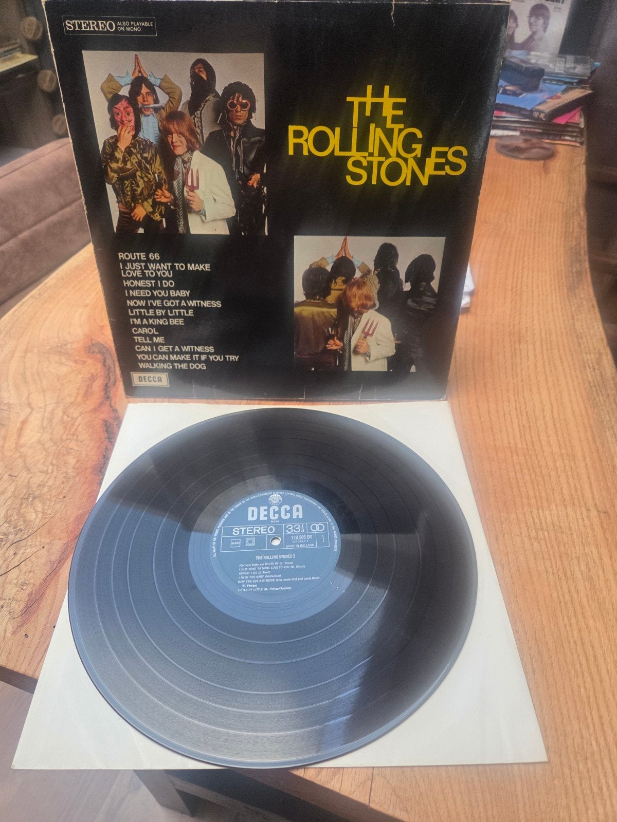 The Rolling Stones - Decca LP (Stereo), LP, Rock, Gebruikt, Originele persing