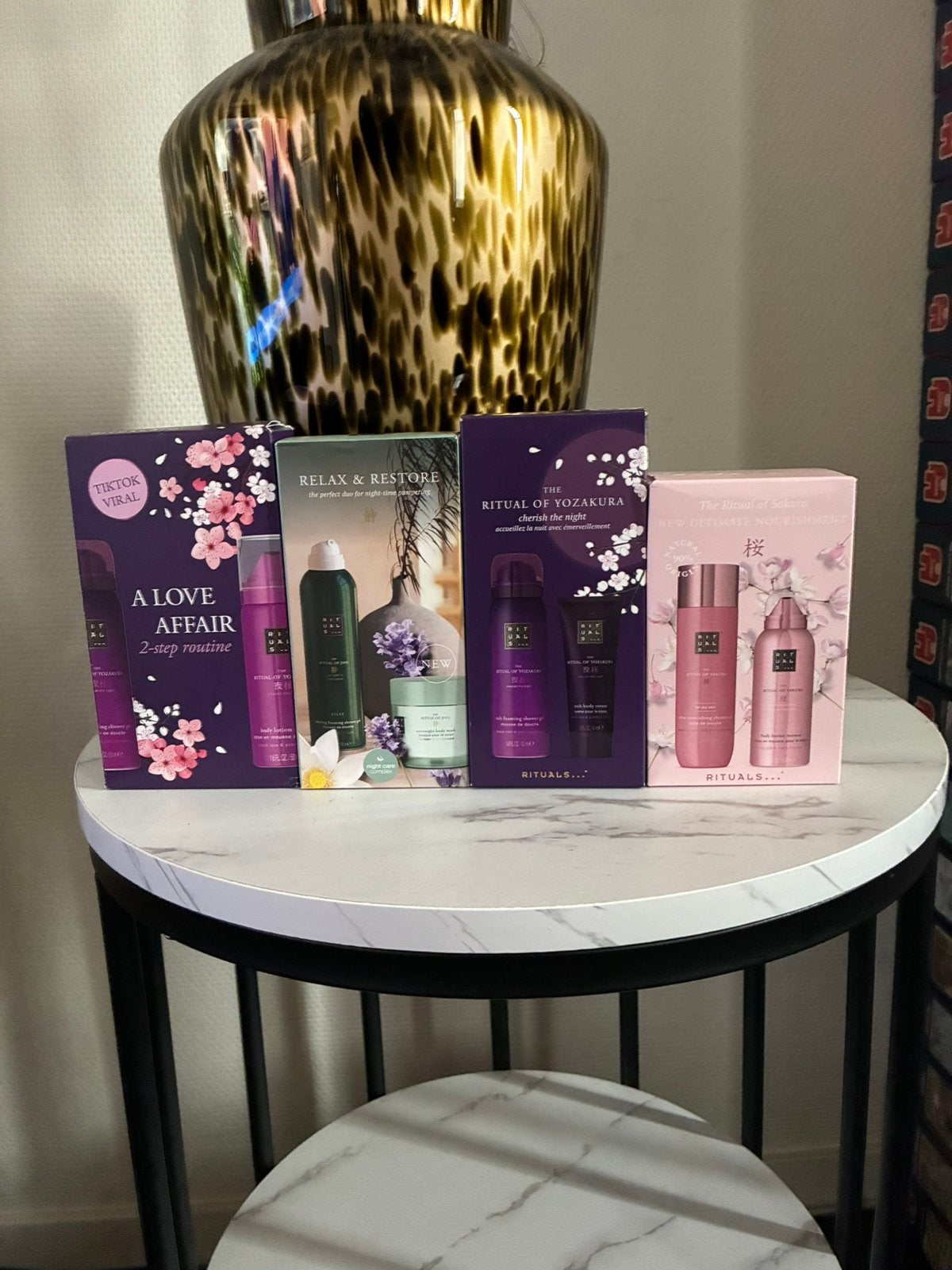 Nieuw rituals cadeau setjes yozakura jing sakura shower gel, Ophalen of Verzenden, Nieuw, Bad & Douche