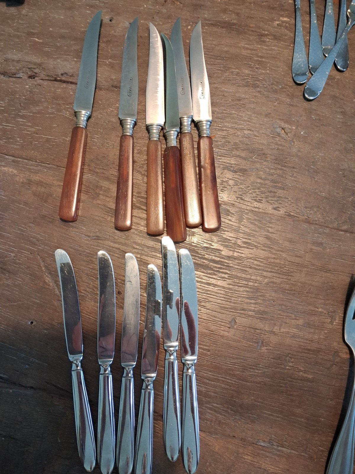 2 x 6 boter mesjes, Ophalen of Verzenden