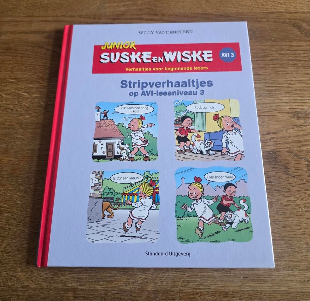 Junior Suske en Wiske AVI 3 stripverhaaltjes, Eén stripboek, Ophalen of Verzenden