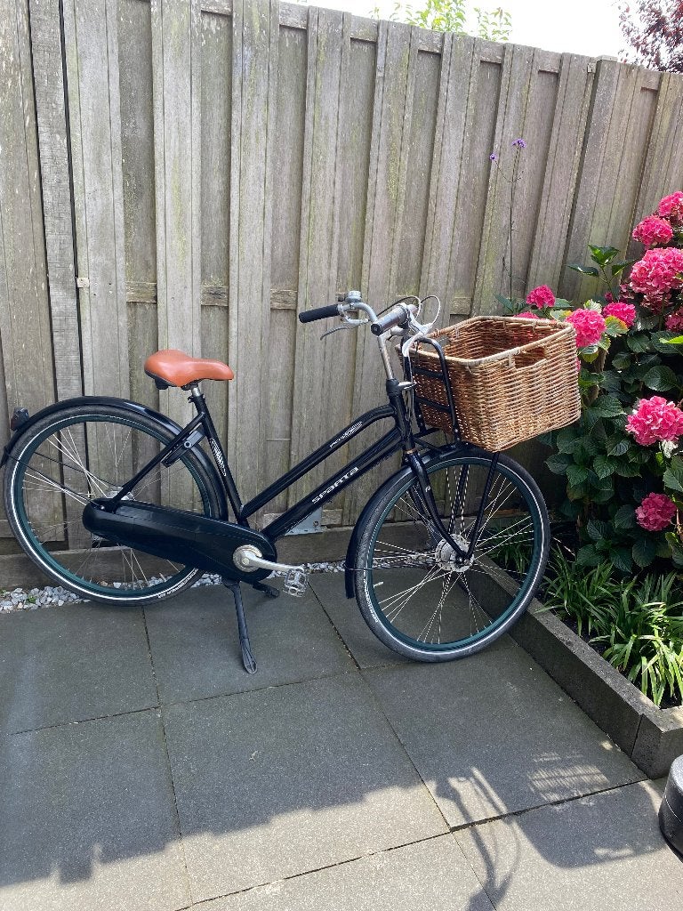 Sparta Pickup met mand, ideale schoolfiets. Stevig en goed, Ophalen, Sparta, Gebruikt, Versnellingen