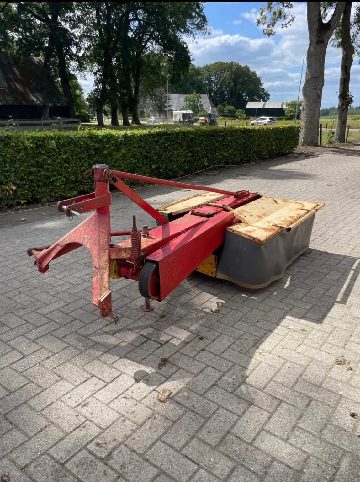PZ135 cyclomaaier, Ophalen, Weidebouw