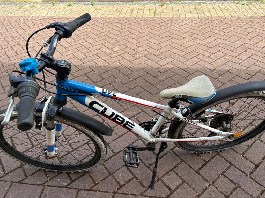 24 inch Cube Race.aluminium Frame, Ophalen, Gebruikt, Velgrem