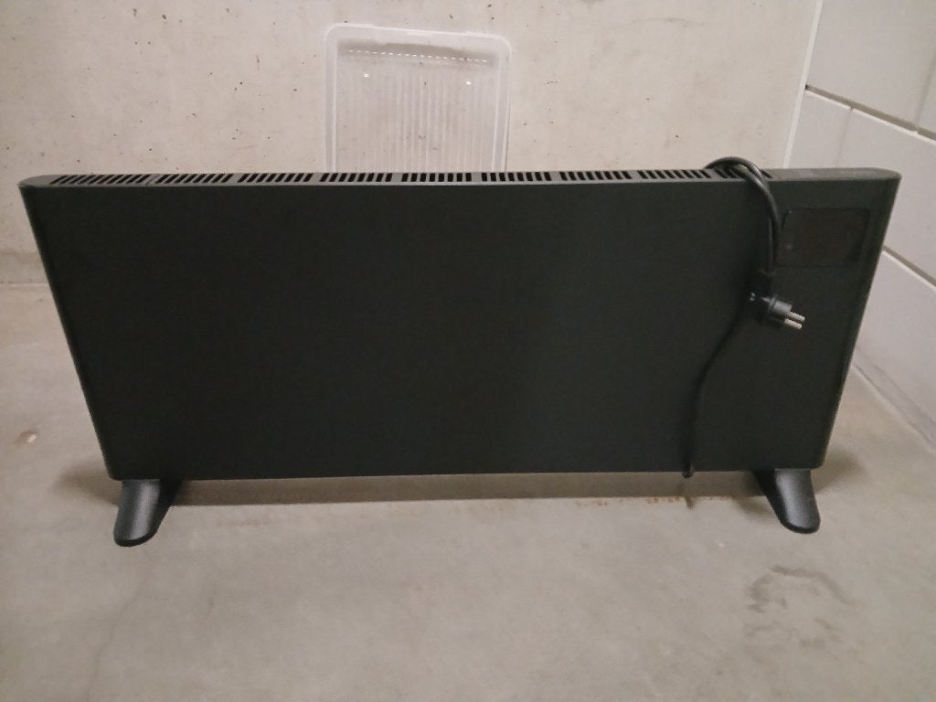 Eurom 2500 Alutherm verwarmingskachel (zwart), Doe-het-zelf en Verbouw, Verwarming en Radiatoren, Ophalen, 30 tot 80 cm, Radiator
