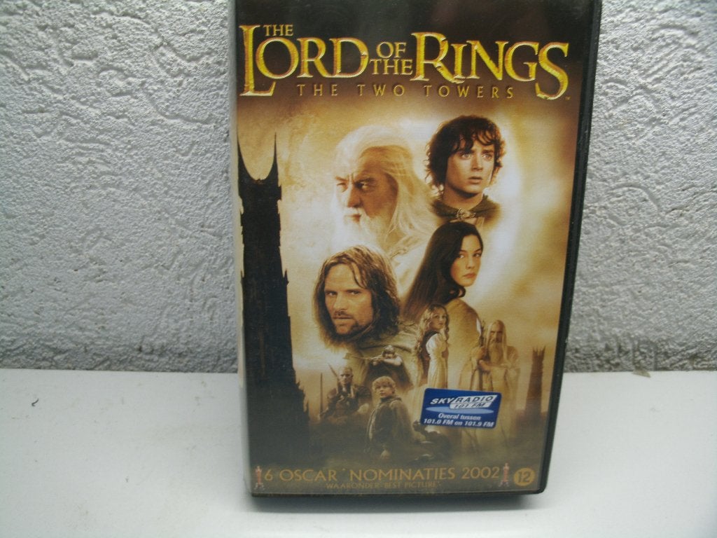 vhs 83b lord of the rings nominaties 2002, Vanaf 12 jaar, Ophalen of Verzenden, Zo goed als nieuw, Science Fiction en Fantasy