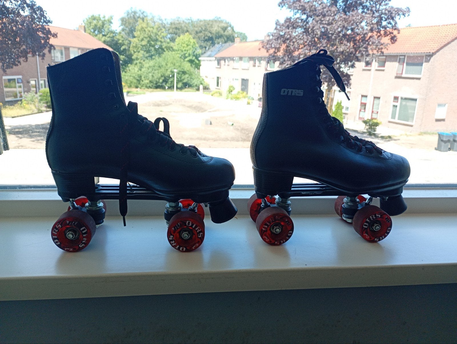 OTRS Acro Professional rolschaatsen leer maat 41, Ophalen of Verzenden, Zo goed als nieuw