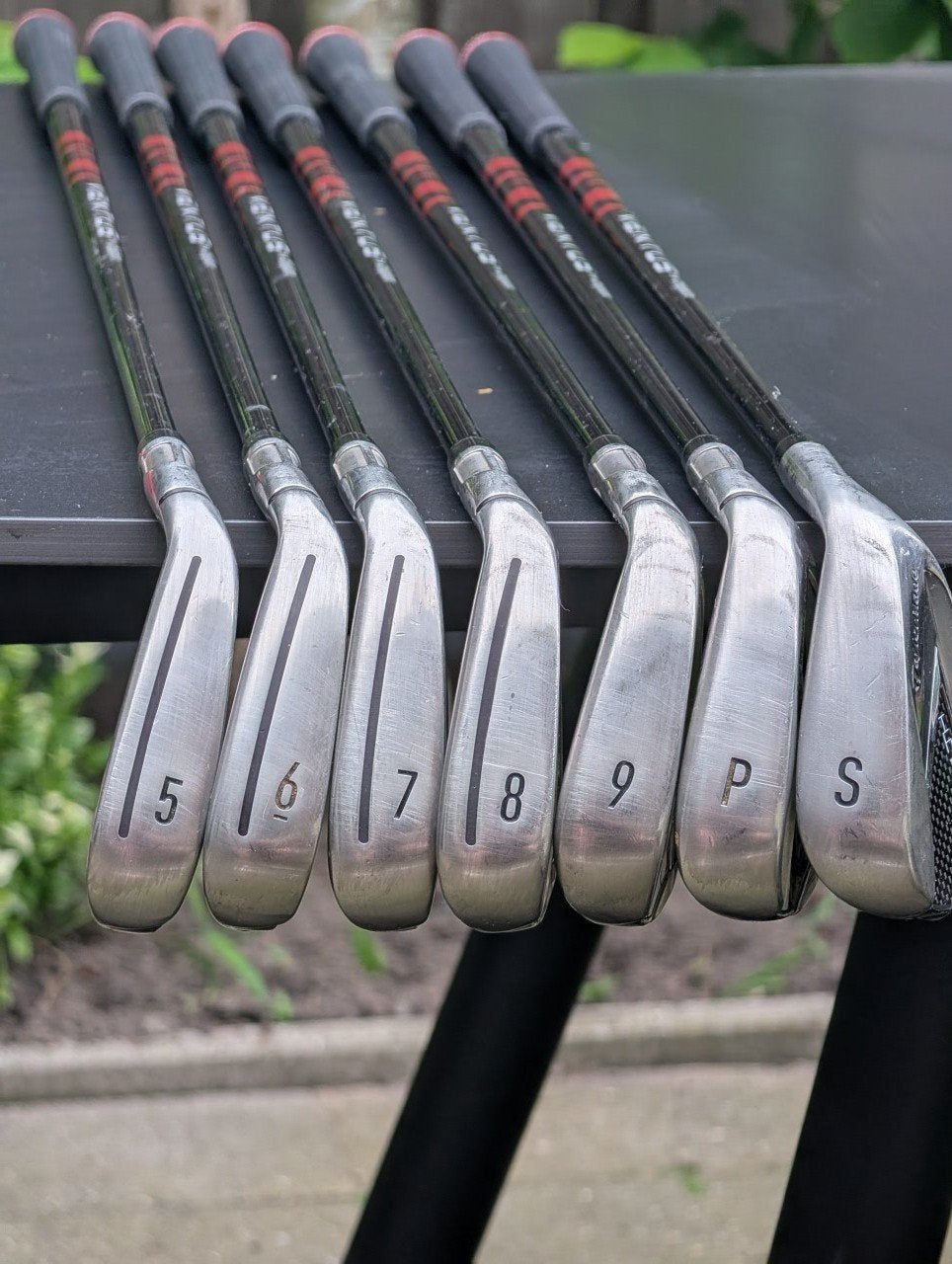 Taylormade Stealth IJzers (5-S) met Fujikura Ventus 5a, Ophalen, Gebruikt, Set