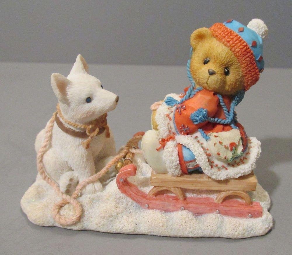 Cherished Teddies Erica, Ophalen of Verzenden, Zo goed als nieuw, Beeldje, Cherished Teddies