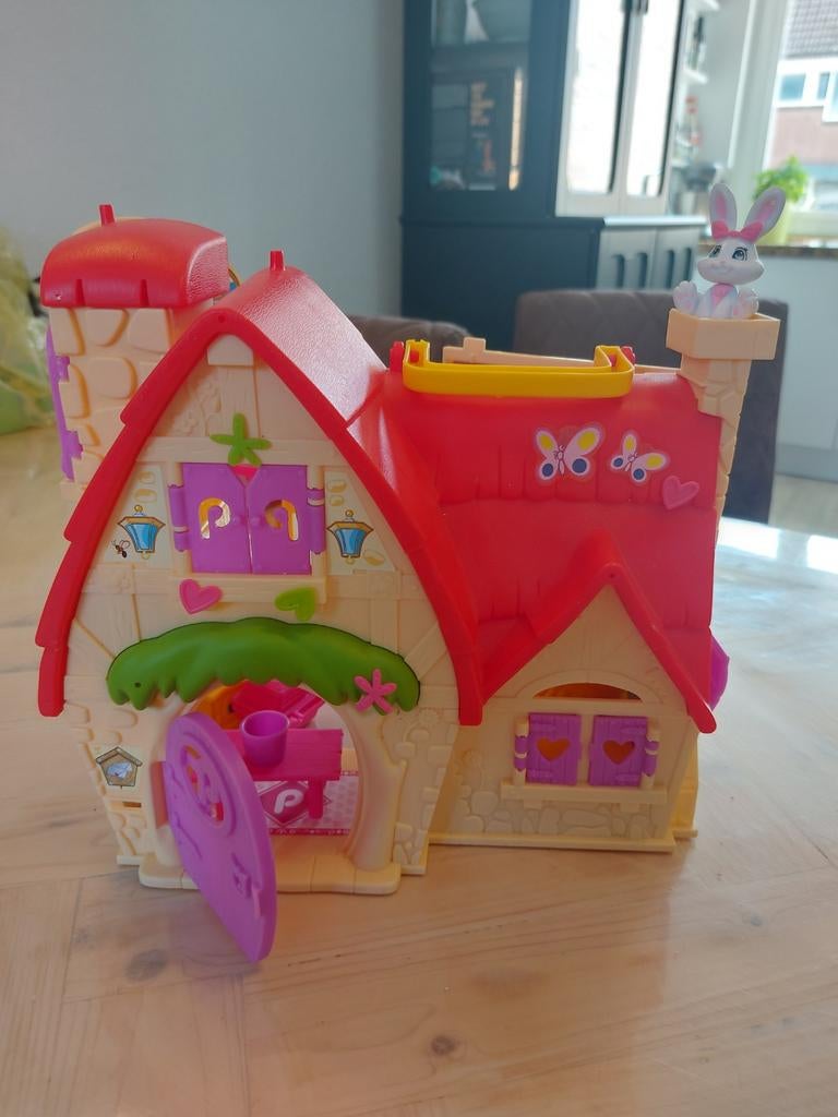Inklapbaar speelhuisje met accessoires, Ophalen of Verzenden