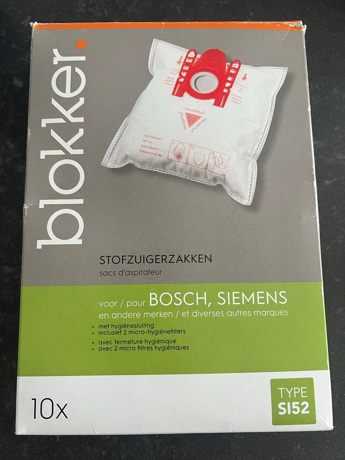 Blokker Stofzuigerzakken Type S152 voor Bosch, Siemens e.a., Bosch, Overige typen, Nieuw, Ophalen