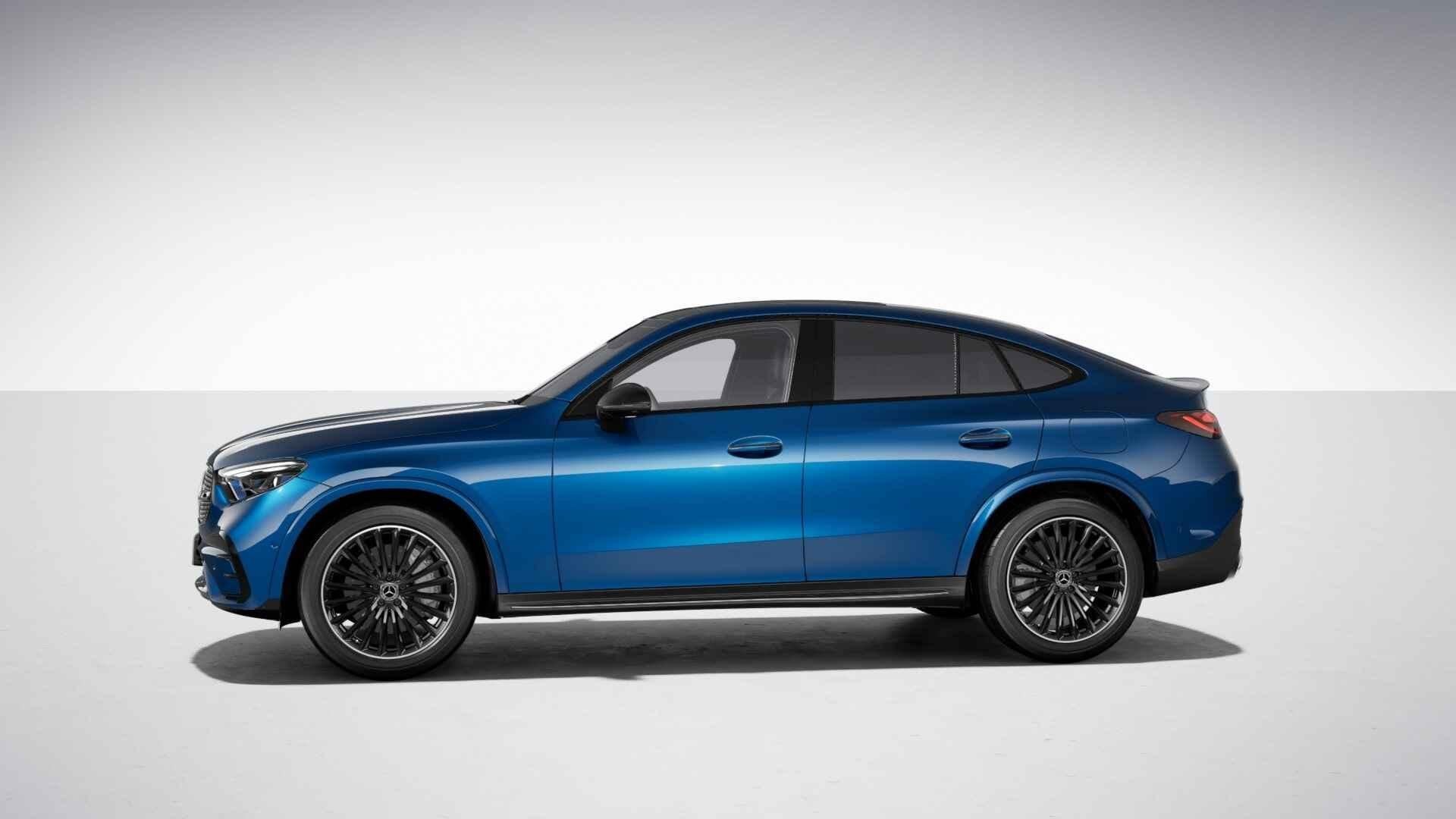 Mercedes-Benz GLC 300e 4MATIC Coupé Business Solution AMG M, Auto's, Automaat, Blauw, Plug-in hybride, Bedrijf