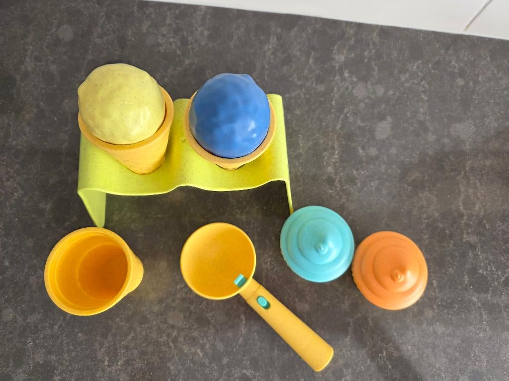 Jipy bioplastic ijsset 11 delig, Ophalen of Verzenden, Zo goed als nieuw