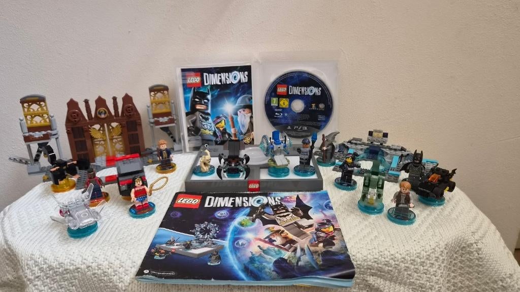 Lego Dimensions: Starter Pack + Meerdere Fun/Team Packs, Lego, Compleet, Ophalen of Verzenden, Minifiguren serie