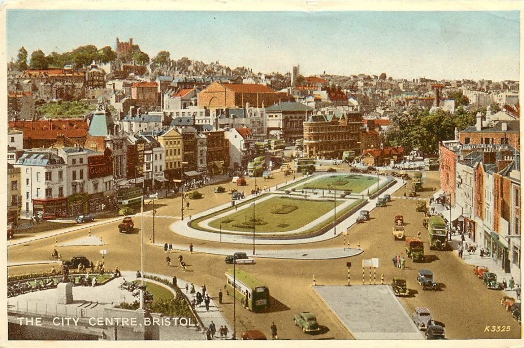 701-466-005 Bristol City Centre, Ophalen of Verzenden, Voor 1920, Engeland