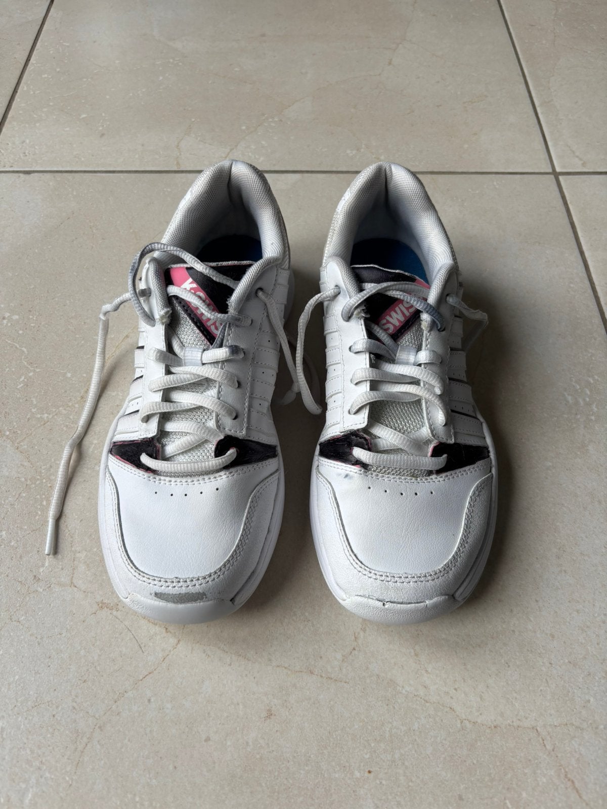 K-swiss tennisschoenen binnen maat 37,5, Ophalen of Verzenden, Gedragen, Sneakers of Gympen