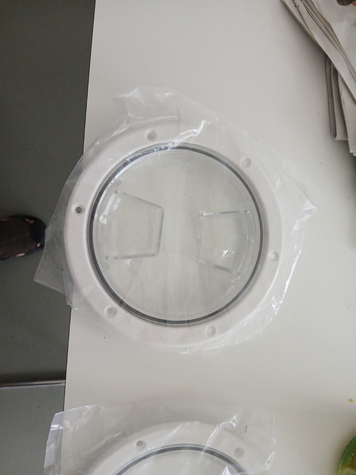 Nieuw rond luik voor boot of caravan, 20 cm, Ophalen of Verzenden, Nieuw, Overige typen