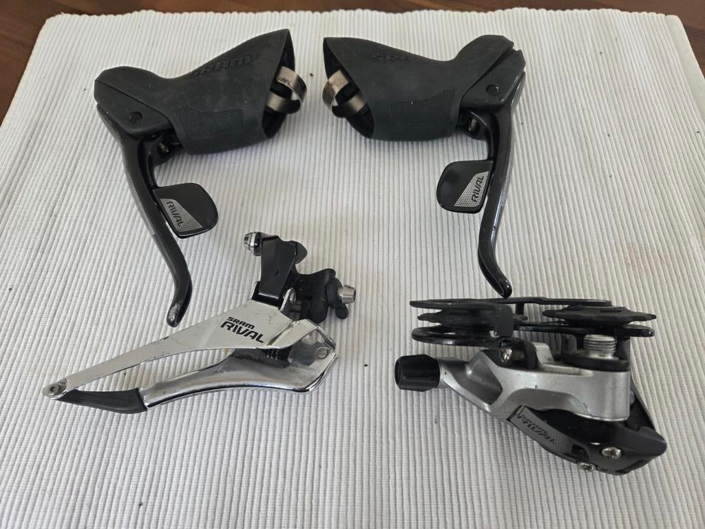 SRAM Rival 2 x 11 speed Dualtap zgst, Fietsen en Brommers, Fietsonderdelen, Ophalen of Verzenden