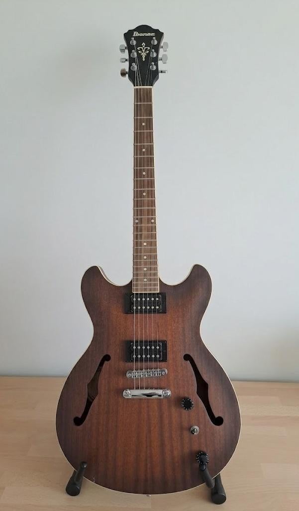 Ibanez Artcore AS53-TF – Prachtige Semi-Hollow Body Gitaar, Ophalen, Zo goed als nieuw, Hollow body, Ibanez