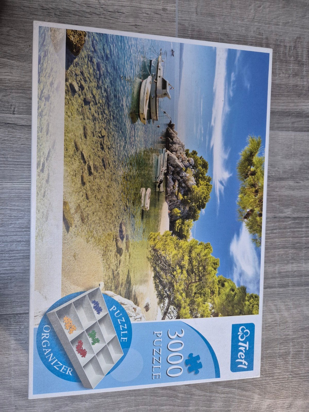 Trefl Legpuzzel 3000 stukjes Kroatië (zonder sorteerbakje), Ophalen, Meer dan 1500 stukjes, Gebruikt, Legpuzzel