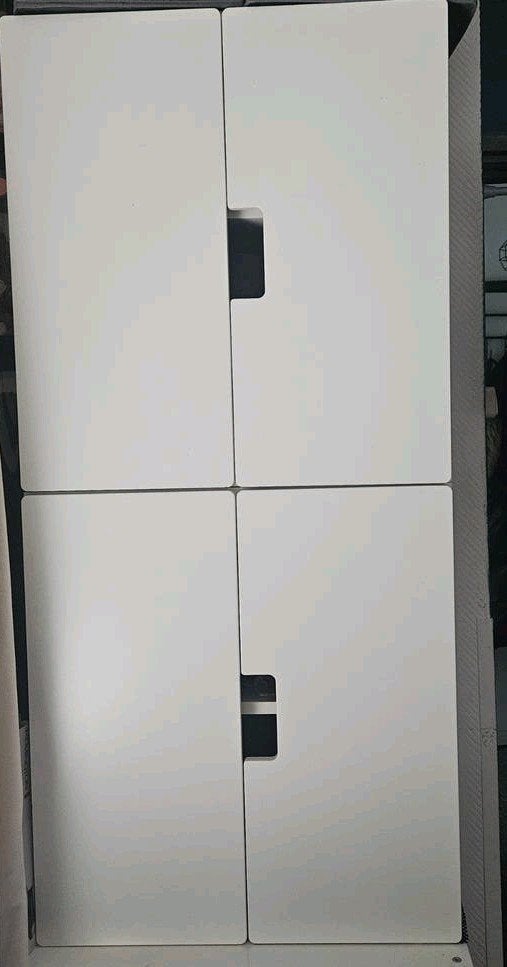Ikea stuva  wit 2 stuks heeft alleen een plekje verder goed, Ophalen of Verzenden, Gebruikt