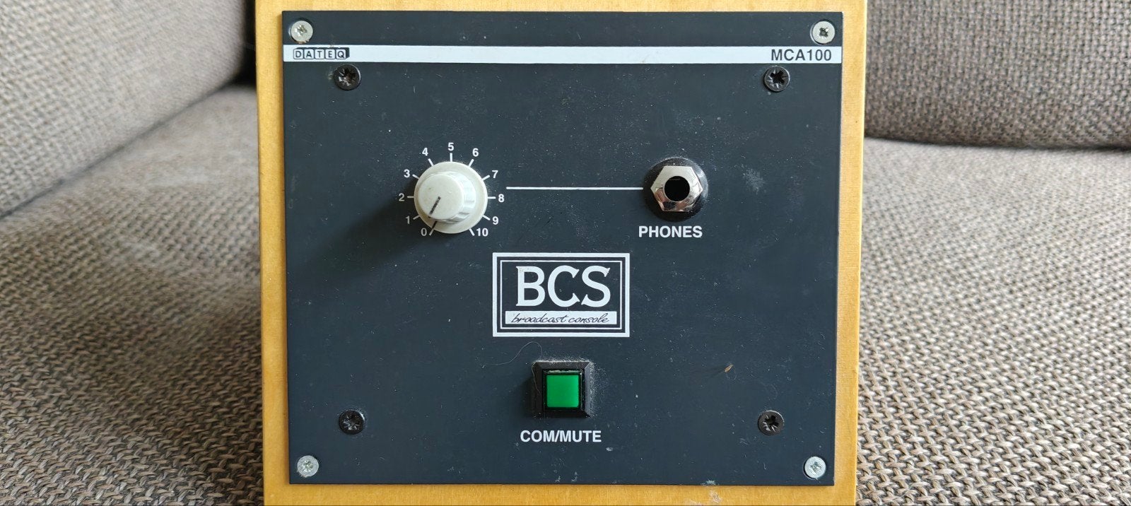 3:stuks! Dateq MCA100 BCS Hoofdtelefoonversterker, Muziek en Instrumenten, Ophalen of Verzenden, Gebruikt