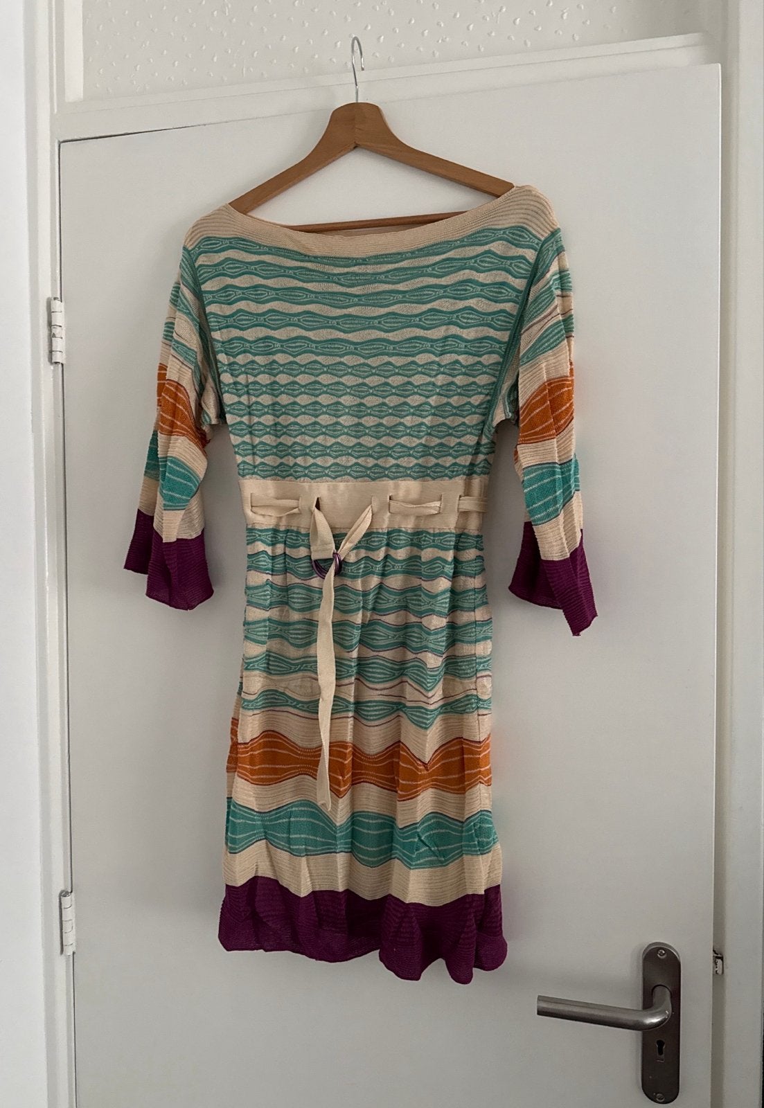 Missoni jurk - Kleurrijk en elegant, Kleding | Dames, Jurken, Ophalen, Blauw, Zo goed als nieuw, Maat 36 (S)