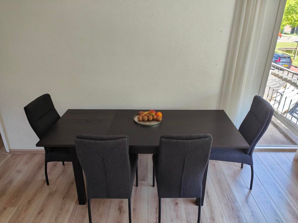 extendable table, Ophalen, Zo goed als nieuw, Vijf personen of meer, Modern